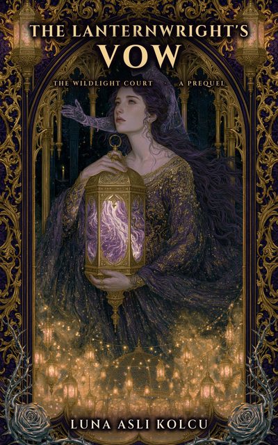 Cover of Lanternwright by Luna Asli Kolcu — a Wildlight Court prequel novella