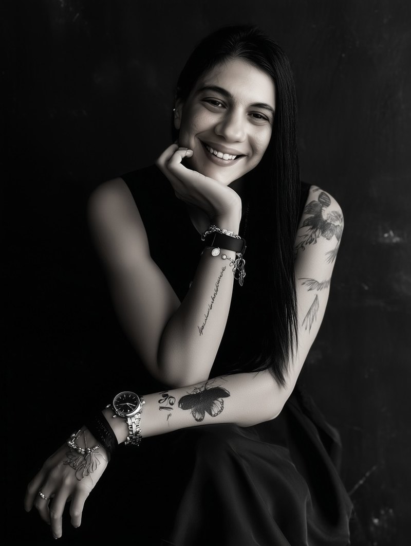 Luna Asli Kolcu, author of gothic horror and dark fantasy